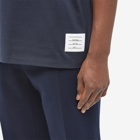 Thom Browne Men's Medium Weight Jersey Pocket T-Shirt in Navy