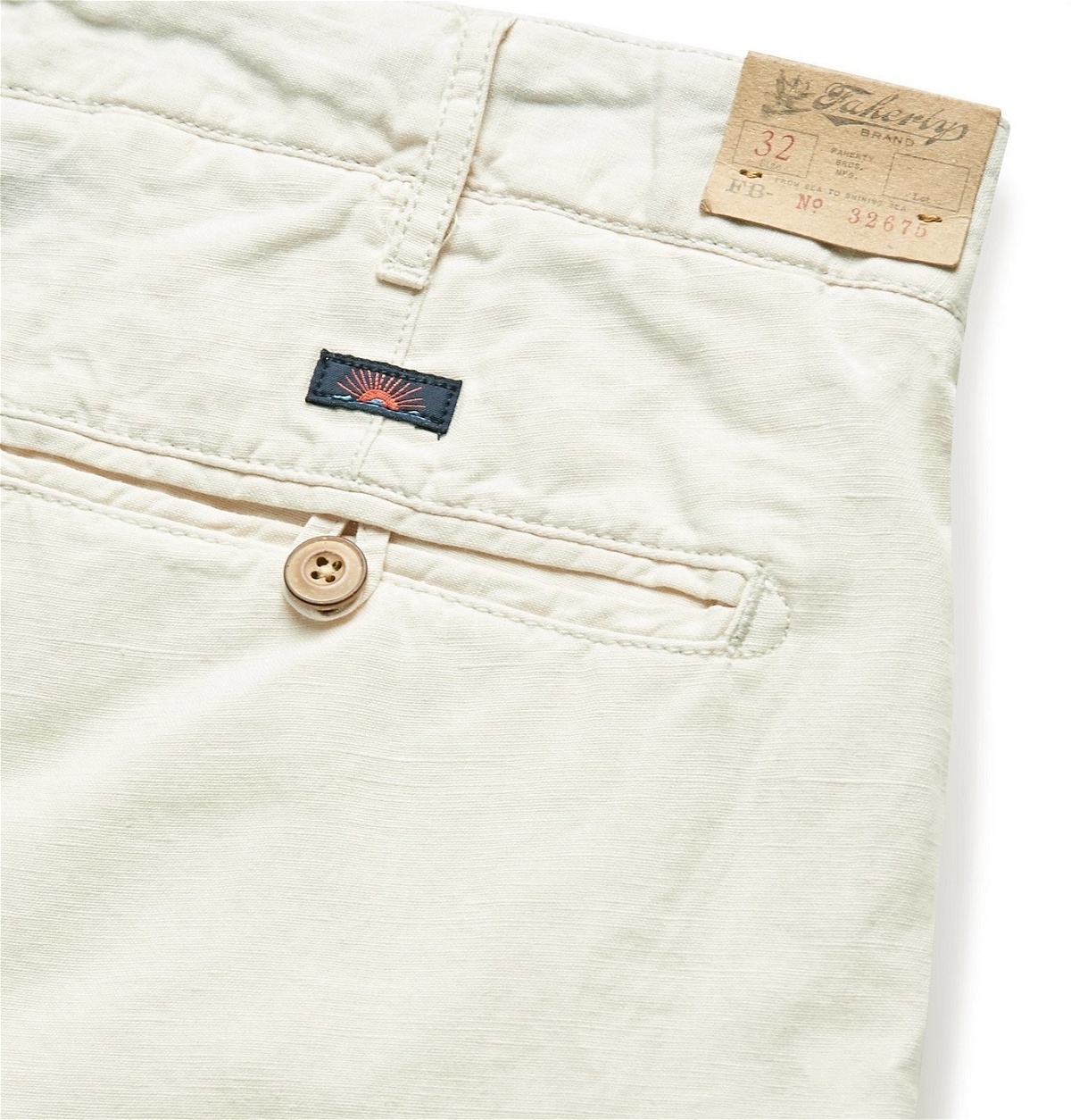 Faherty - Malibu Slub Linen and Cotton-Blend Shorts - Neutrals Faherty
