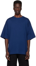 Dries Van Noten Blue Crewneck T-Shirt