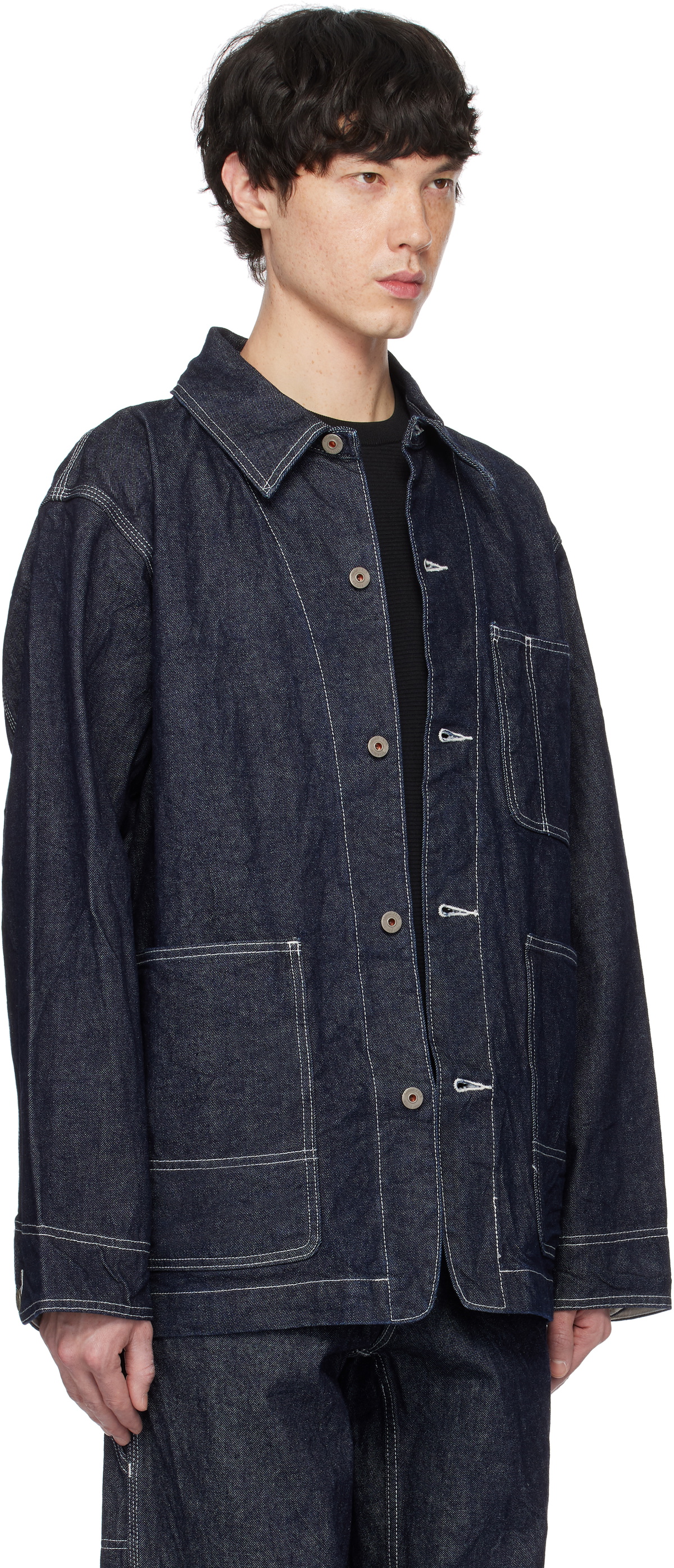 Snow Peak Recycled Cotton 5pkt Denim Snow Peak Navy Recycled 