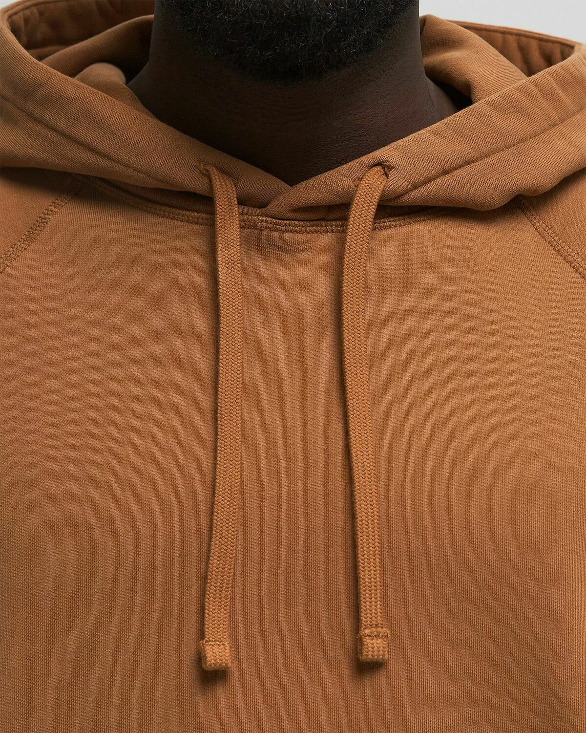 Barbour X Noah Hoodie Brown Mens Hoody Barbour
