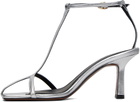 NEOUS Silver Jumel Heeled Sandals