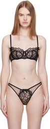 Agent Provocateur Black Nelle Bra