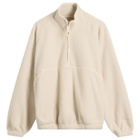 Nothing Written Women's Woolly Fleece Pullover in Ivory