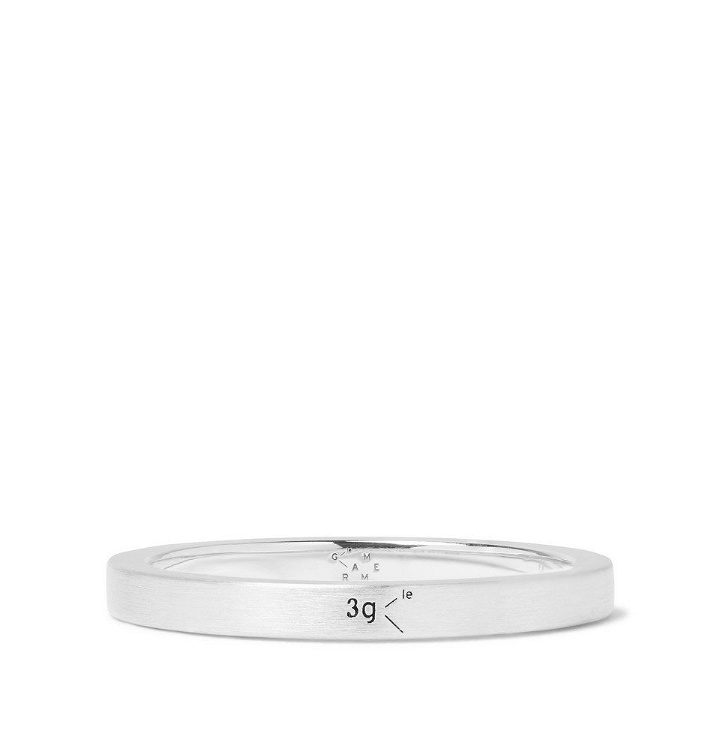 Photo: Le Gramme - Le 3 Brushed Sterling Silver Ring - Men - Silver