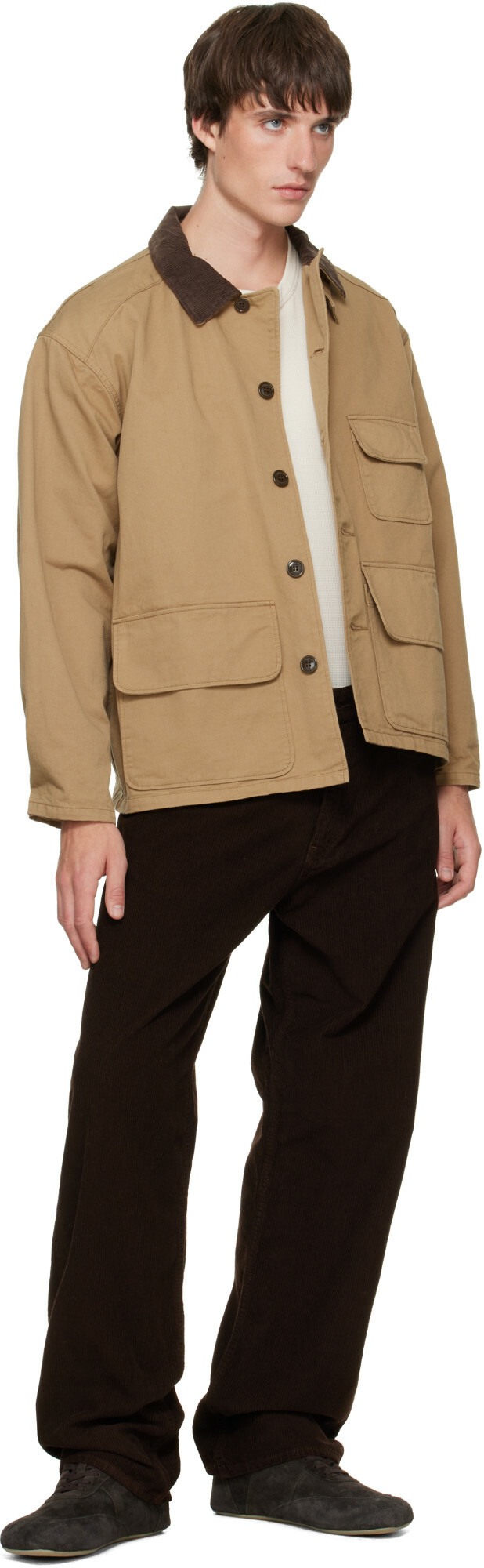 Sunflower Brown Loose Trousers