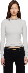 Citizens of Humanity Gray Bina Crewneck T-shirt