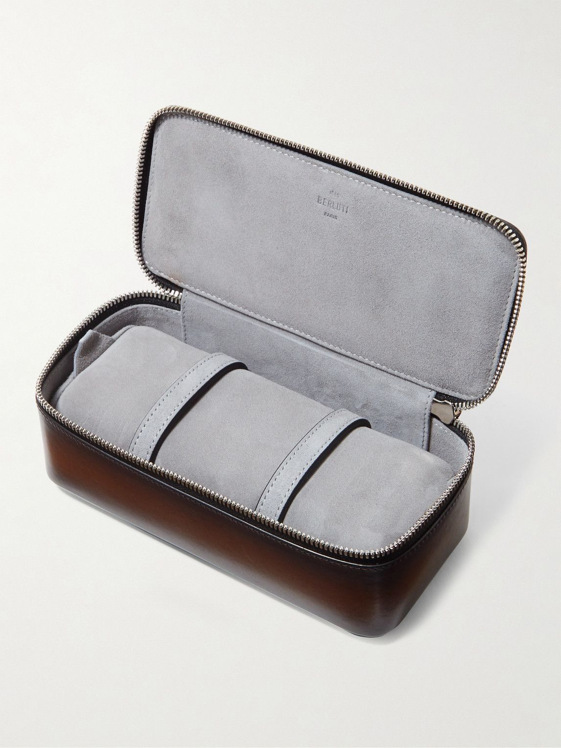 Berluti - Scritto Venezia Leather Watch Case Berluti