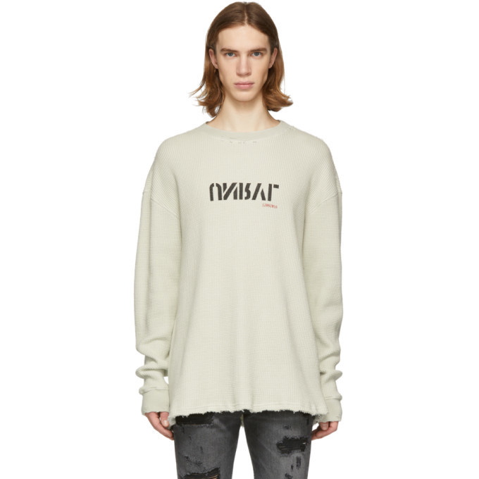 Photo: Unravel Beige Waffle Logo Skate T-Shirt