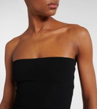 Leset Rio bandeau jersey midi dress