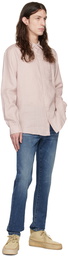 Vince Pink Pocket Shirt