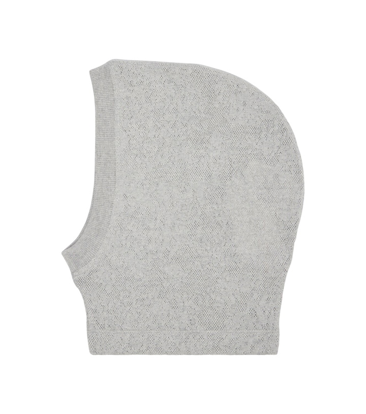 Photo: Brunello Cucinelli Knitted balaclava