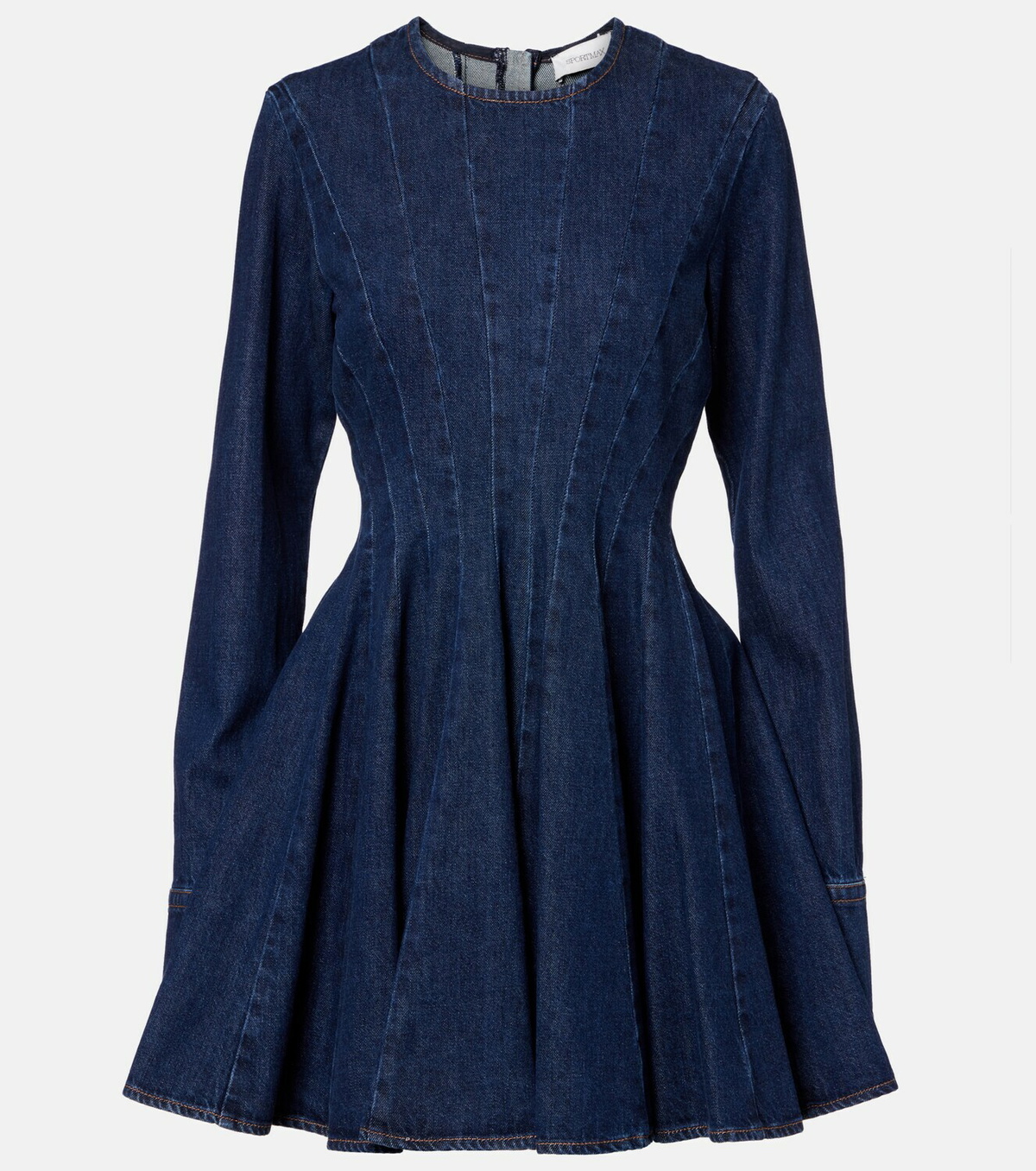 Sportmax Aereo denim minidress