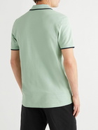 Mr P. - Cotton-Piqué Polo Shirt - Green