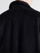 NN07 - Gibson 80040 Brushed Woven Wool-Blend Coat - Black