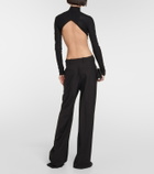 Wolford x N21 cutout turtleneck bodysuit