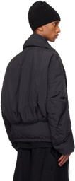 A. A. Spectrum Black Earlian Down Jacket