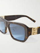 Givenchy - 4G Sun Square-Frame Tortoiseshell Acetate Sunglasses