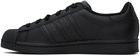 adidas Originals Black Superstar Sneakers