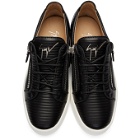 Giuseppe Zanotti Black Puffed Frankie Sneakers