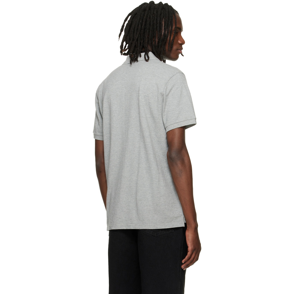Carhartt Work In Progress Gray Chase Pique Polo