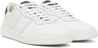 Ferragamo Off-White Low Top Signature Sneakers