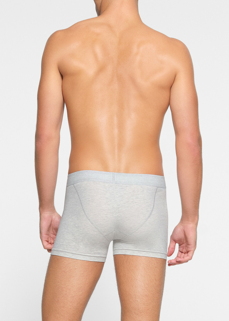 Skims Cotton-blend 3" Boxer Briefs set of Three Grey