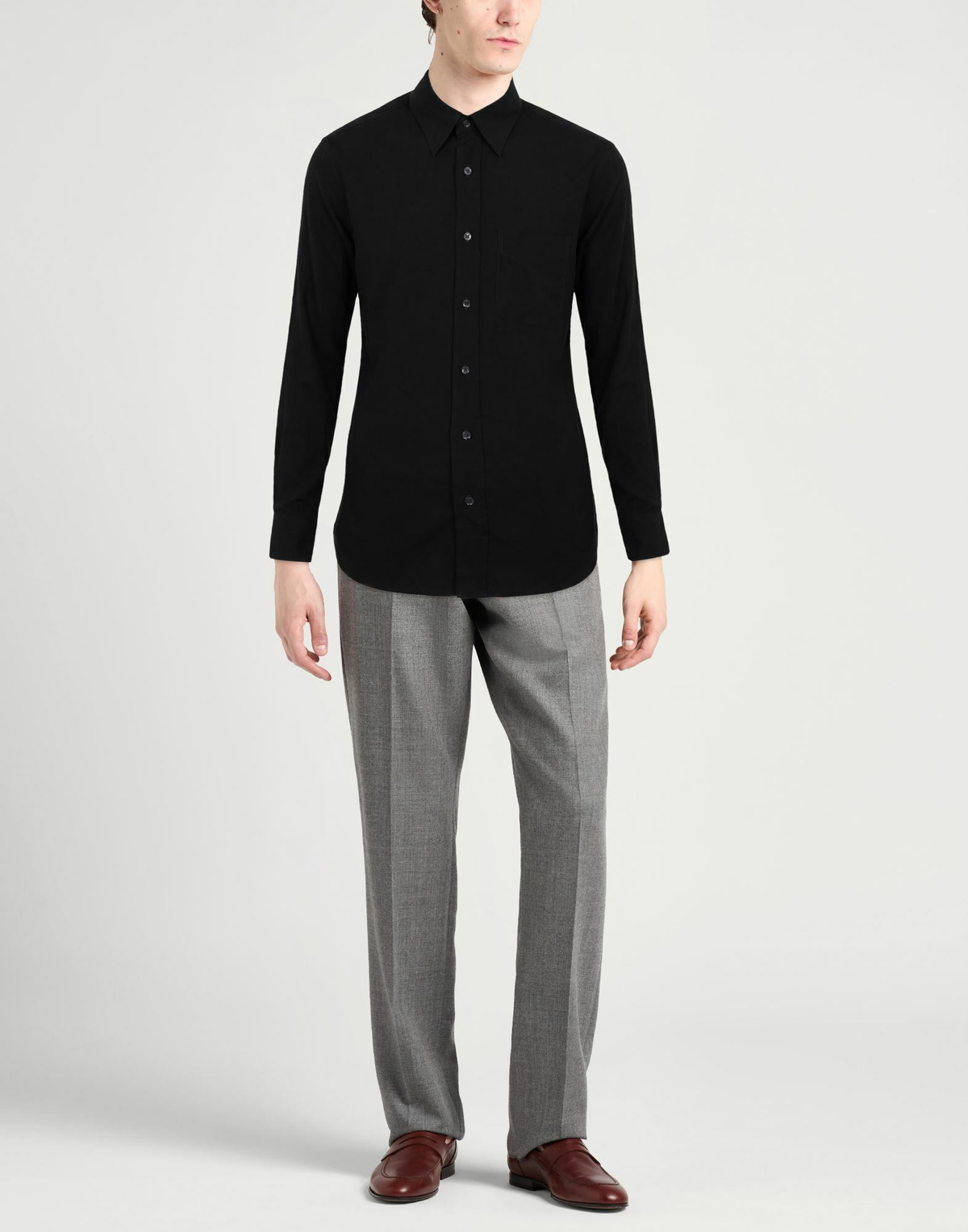 Tom Ford Mens Shirt in Black