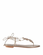 Aquazzura Womens Thong sandal Copper