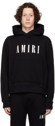 AMIRI Black Cotton Hoodie