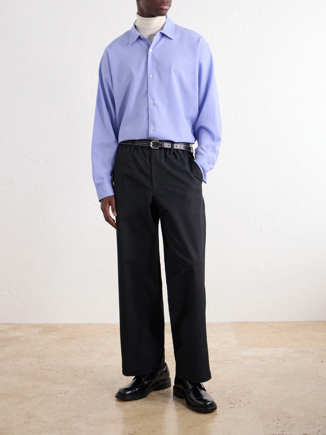 Goldwin - Wool-Fresco Shirt - Blue