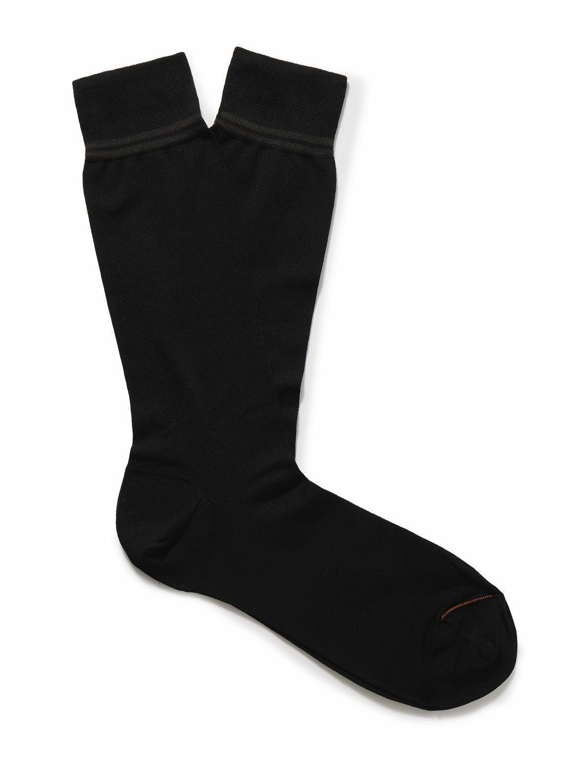 ZEGNA Gray Cotton Socks main image 0