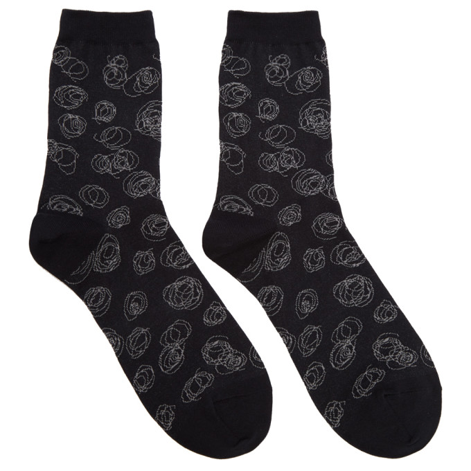 Photo: Lad Musician Black and Grey Socks