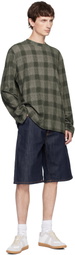 Nudie Jeans Navy Zeb Denim Shorts