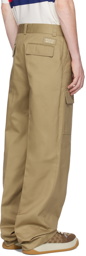 Gucci Brown Cargo Pocket Trousers