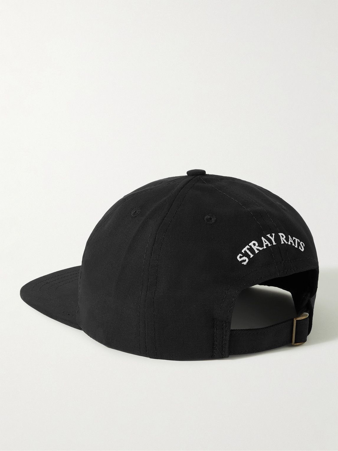 Stray Rats - Logo-Embroidered Organic Cotton-Twill Baseball Cap