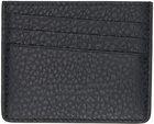 Maison Margiela Black Four Stitches Card Holder