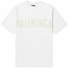 Balenciaga Men's Tape T-Shirt in White