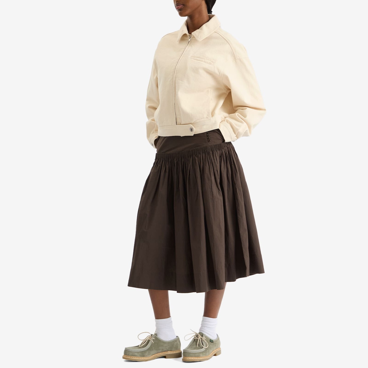 Story mfg. Women's Cardamine Skirt in Espresso