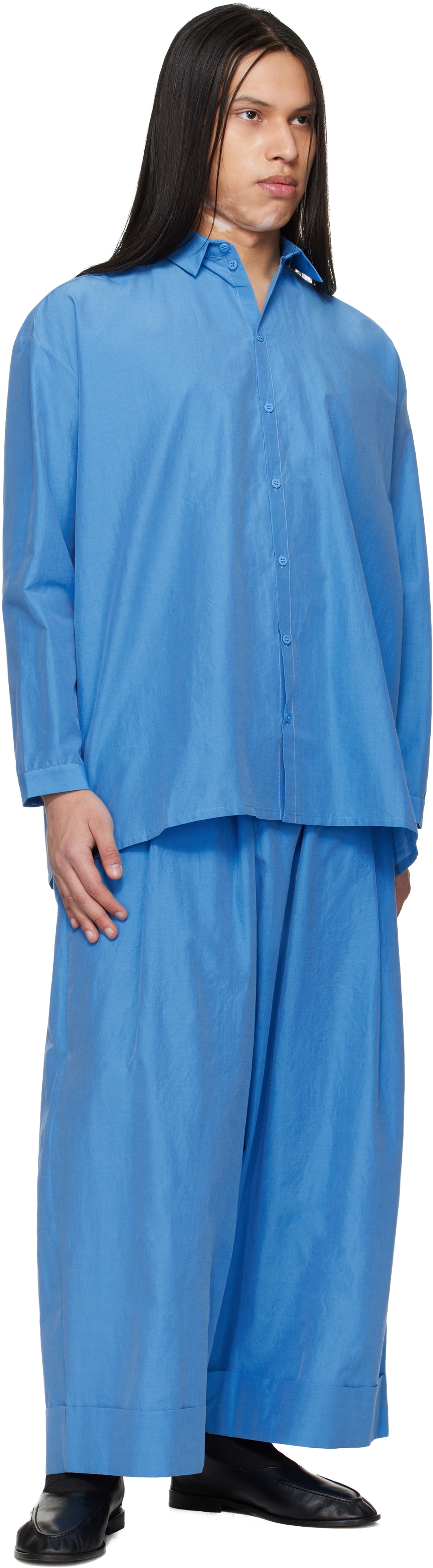 Toogood Blue 'The Baker' Trousers