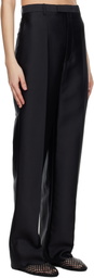 Carven Black Straight Trousers