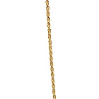 Miansai Men's Rope Chain Necklace in Gold
