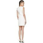 Pierre Balmain Off-White Sleeveless Short Dress