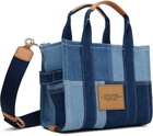 Marc Jacobs Blue 'The Denim Small' Tote