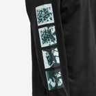 RASSVET Men's Flower L/S T-Shirt in Black