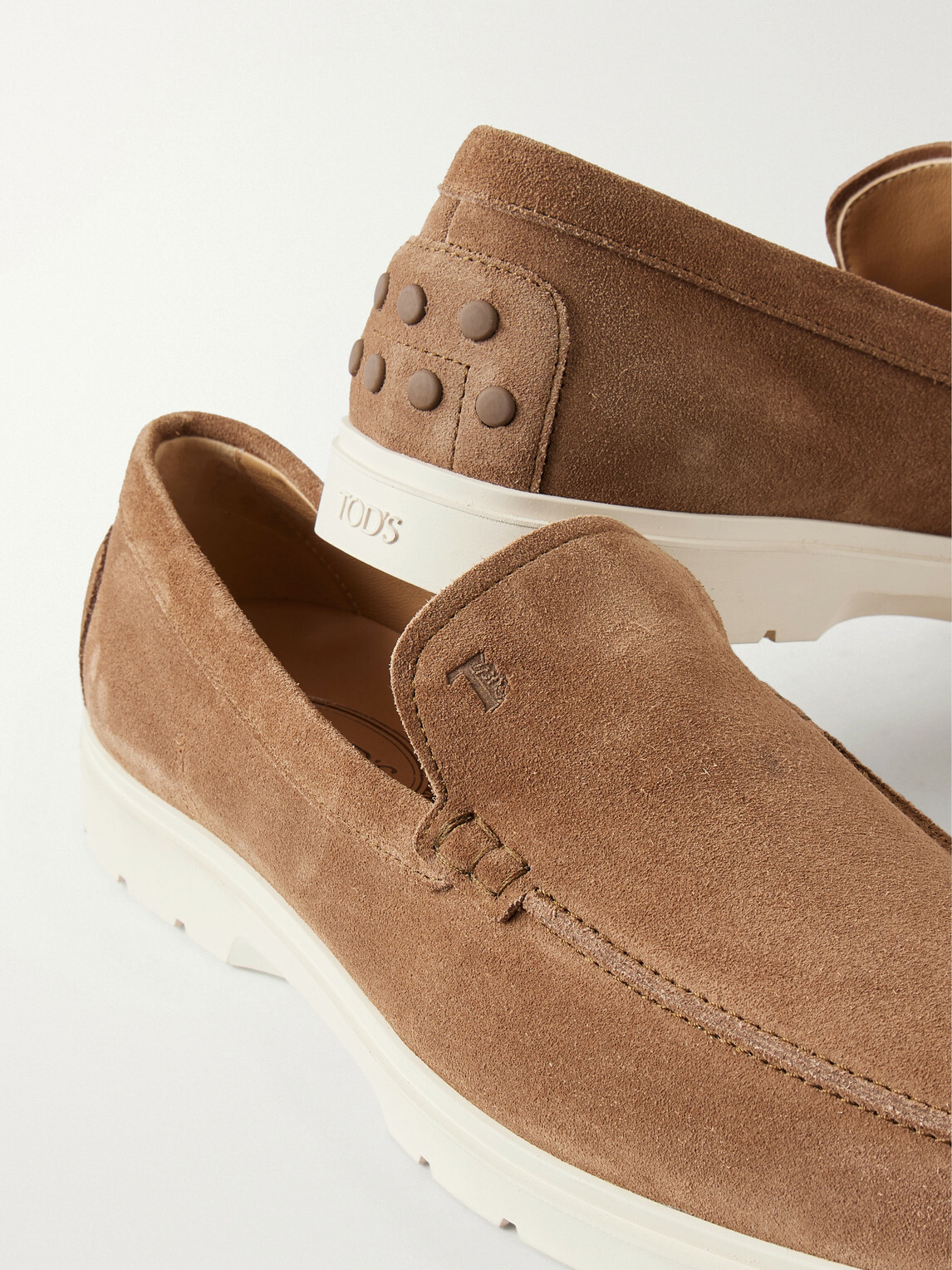 Tod's - Suede Loafers - Brown