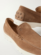 Tod's - Suede Loafers - Brown