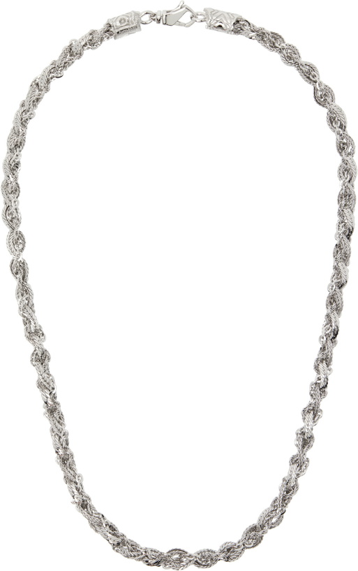 Photo: Emanuele Bicocchi Small Round Braid Necklace