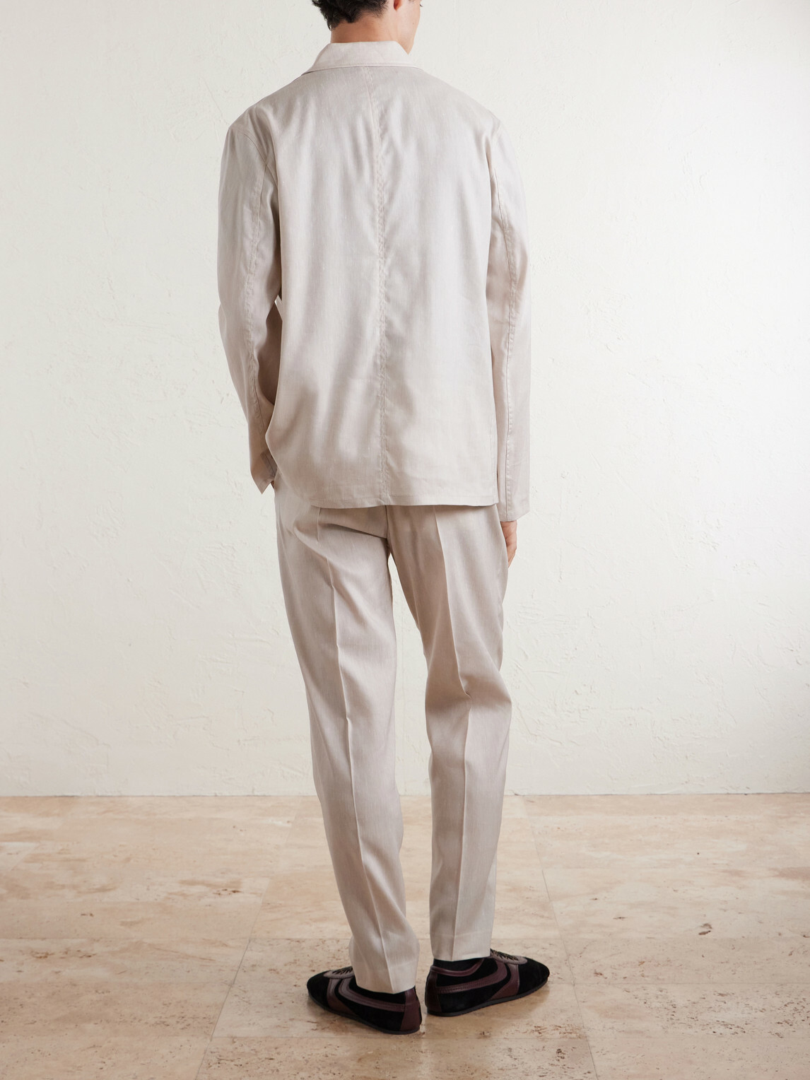 Paul Smith - Linen and Wool-Blend Overshirt - Neutrals