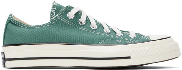 Photo: Converse Green Chuck 70 Low Top Sneakers
